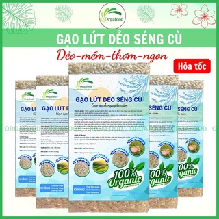 Gạo lứt dẻo Séng Cù Điện Biên 1kg, Cơm mềm, dẻo, vị ngọt