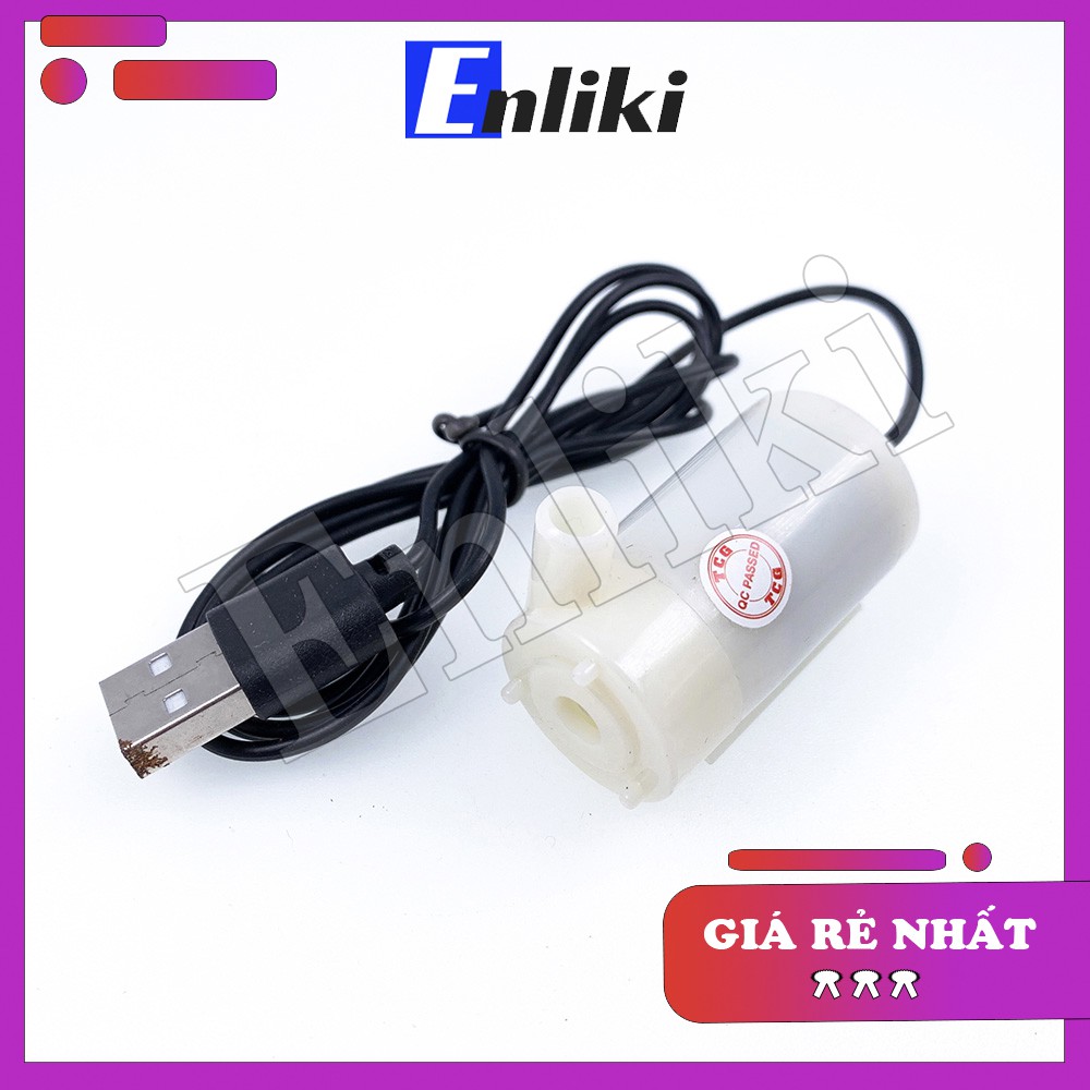 Bơm Nước Mini DC 3V 5V Nguồn cấp USB