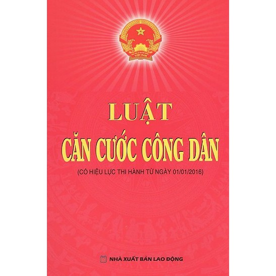 [SÁCH] LUẬT CĂN CƯỚC CÔNG DÂN | BigBuy360 - bigbuy360.vn