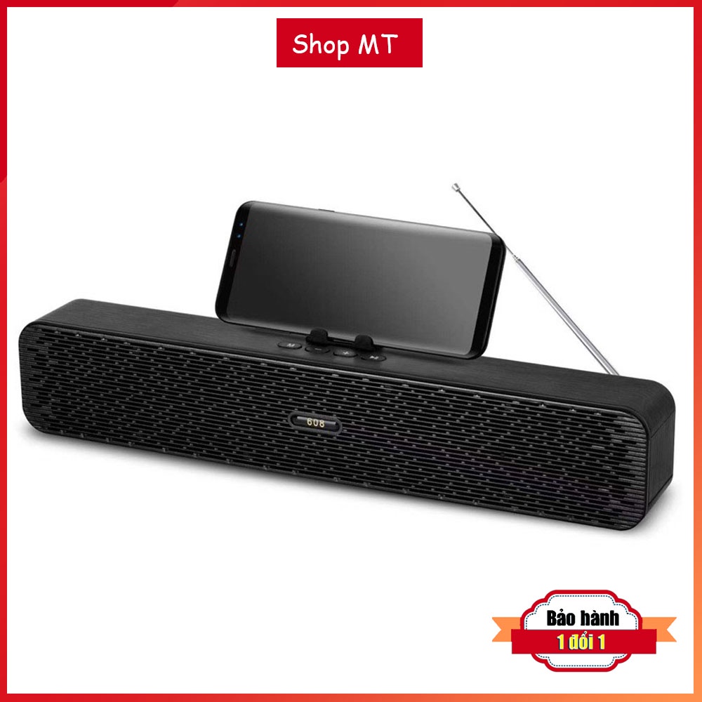 Loa bluetooth mini mới nhất có đài FM 2 loa Bass mạnh âm thanh đỉnh có kết nối máy tính BH 1 đổi 1 3 tháng