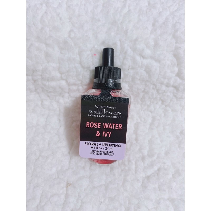 {Bill Mỹ} {1 Chai} Rose Water &amp; Ivy Tinh dầu Bath &amp; Body Works Wallflower Home Fragrance Refills 24ml và nhiều mùi khác