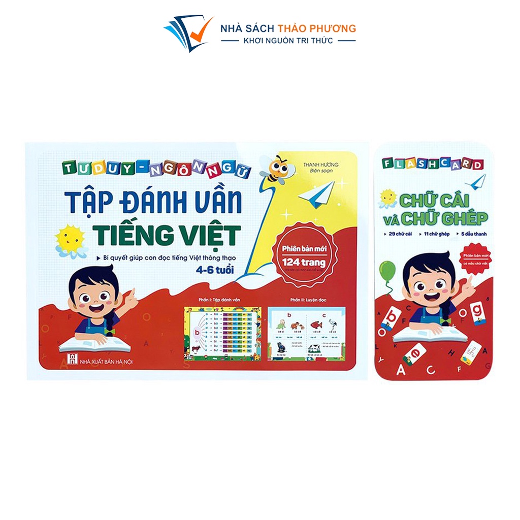 Sách - Tập đánh vần Tiếng Việt (Bí quyết giúp con đọc tiếng Việt thông thạo 4-6 tuổi)