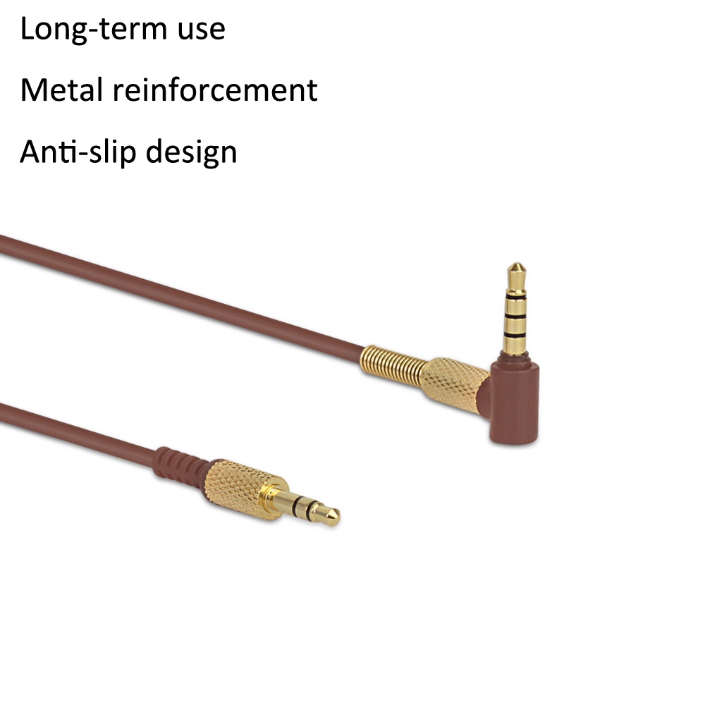 FAAEAL Replacement Audio Cable Headphone With Remote Microphone Volume Control