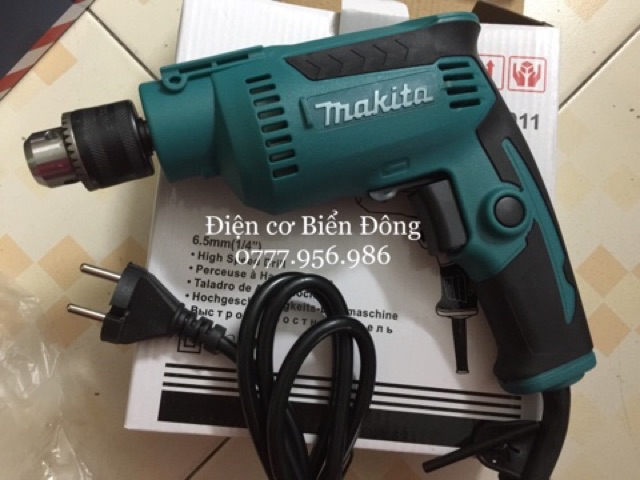 FREESHIP  Máy khoan sắt gỗ tôn bắt vít 450W MAKTIA DP2011