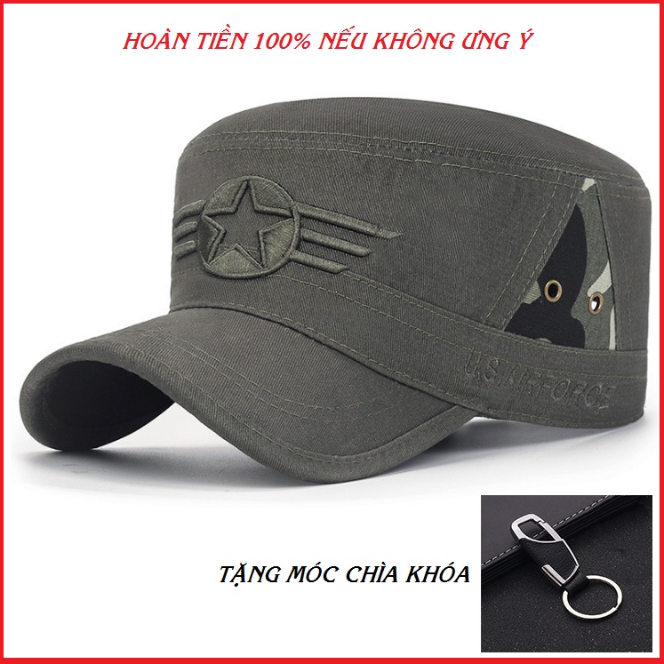 Nón Nam_Lính Mỹ, Mũ lưỡi trai_US AirForce mạnh mẽ, tôn dáng