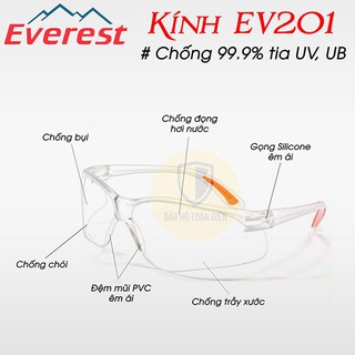 Kính bảo hộ Everest EV201