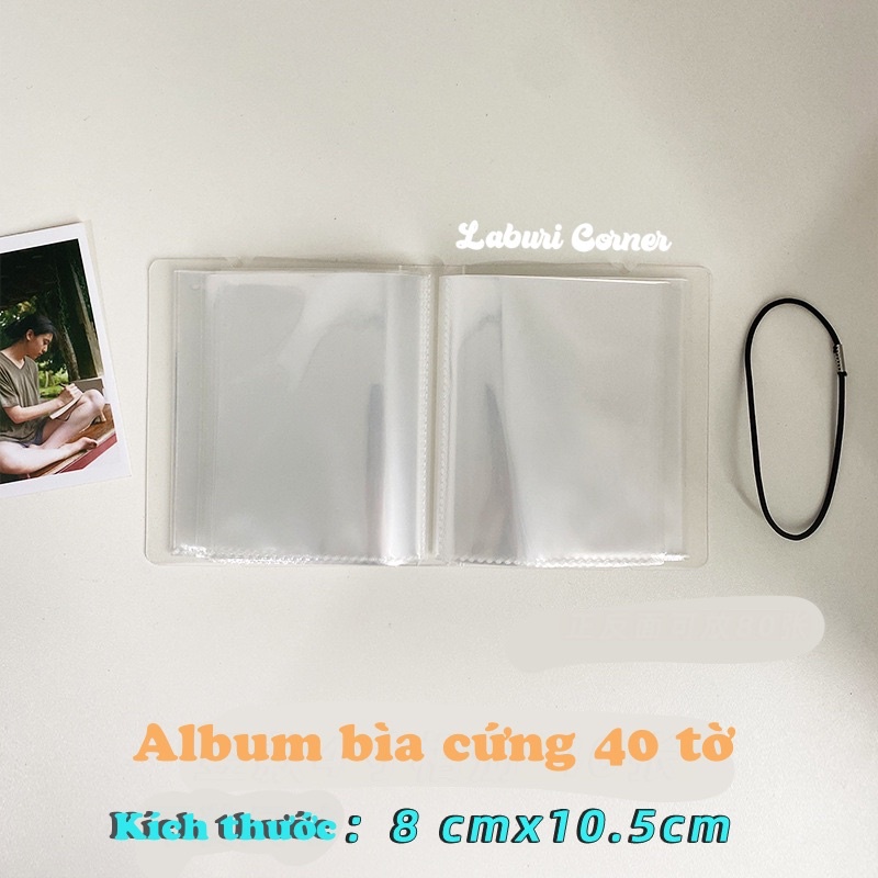 ALBUM BÌA CỨNG ĐỰNG TOPLOADER A7/B8 💖💣