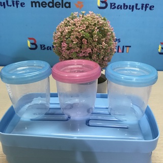 Cốc Trữ Sữa, thức ăn 180ml