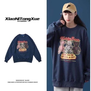 Áo nỉ XiaoNiTangXue Teddy Bear