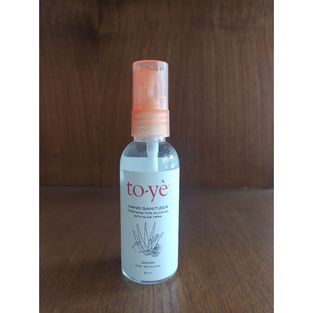 Toye Hand Sanitizer - Lemon 60ml