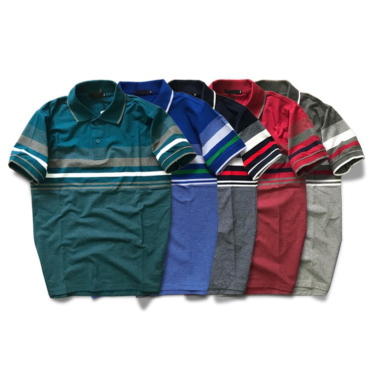 ÁO THUN NAM SỌC CAO CẤP CỔ BẺ NEW MEN | BigBuy360 - bigbuy360.vn