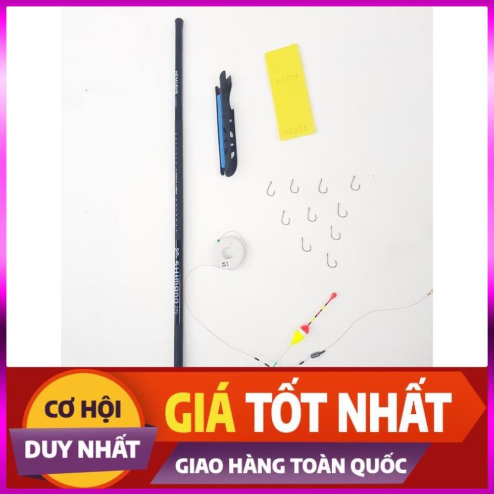 [Xả Kho 3 Ngày]  Bộ cần câu tay SHIMANO tặng kèm dây câu, phao câu, chì câu, lưỡi câu - ĐỒ CÂU PHÍA BẮC - S14