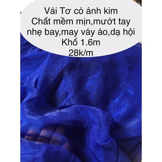 Tơ xanh ánh kim