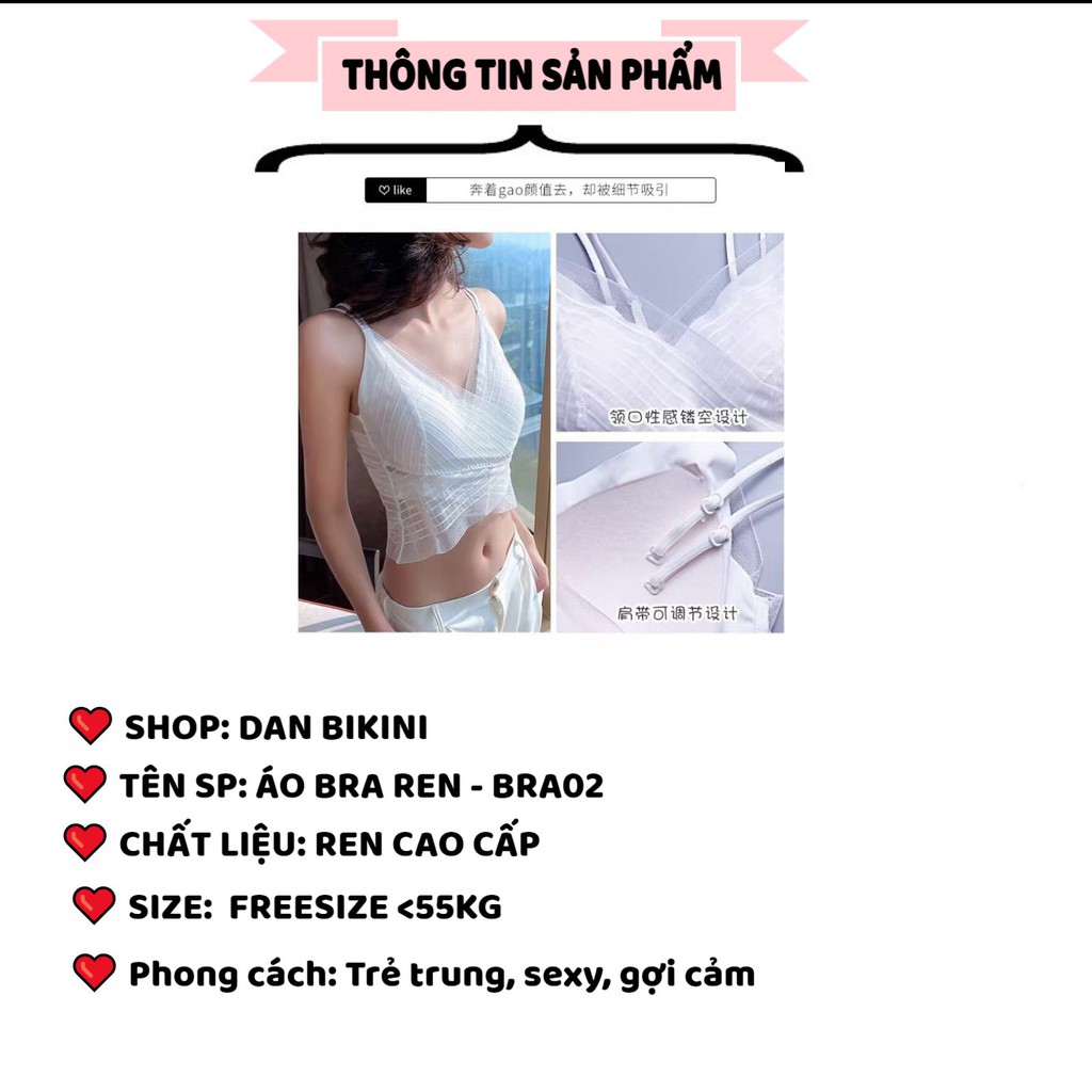 Áo Lót Nữ ❤️FREESHIP❤️ Áo Bra Ren cao cấp đan chéo gợi cảm điệu đà mẫu Bra02 | BigBuy360 - bigbuy360.vn