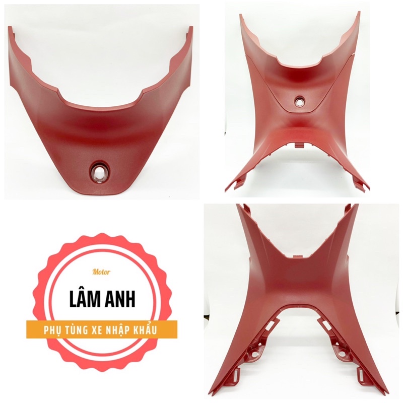 Thông gió đỏ yếm nhựa nhám da yên đỏ wave 125i nhập honda thái lan lắp future