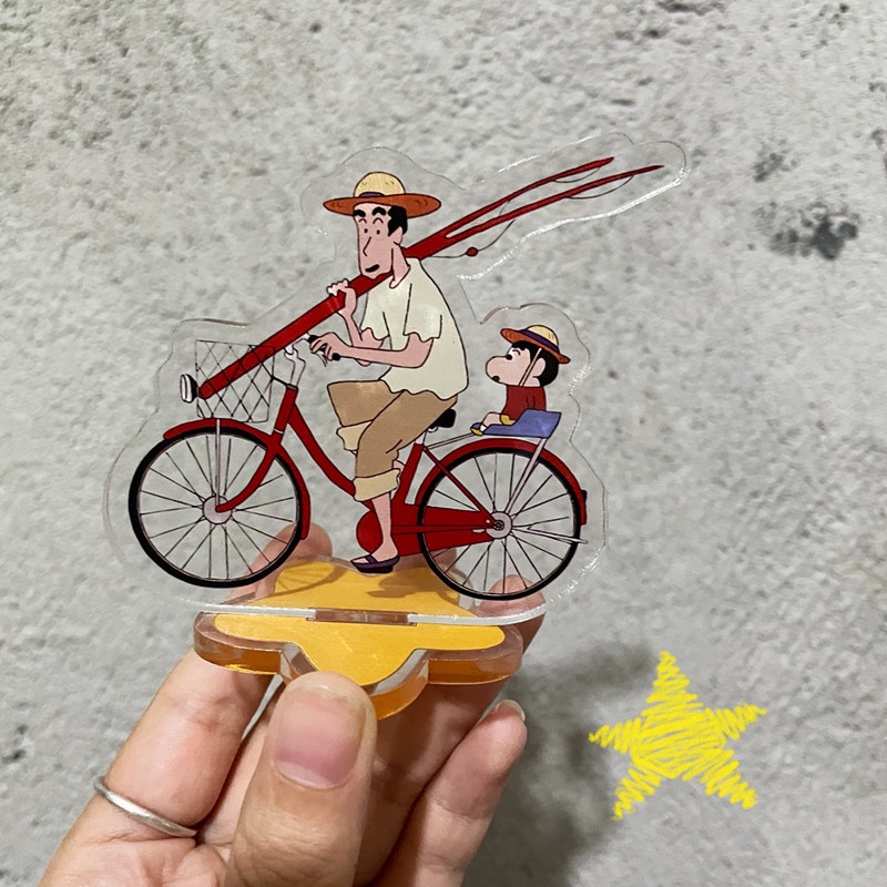 Standee chủ đề nhân vật hoạt hình Crayon Shin-Chan bằng acrylic nhiều kích thước tùy chọn