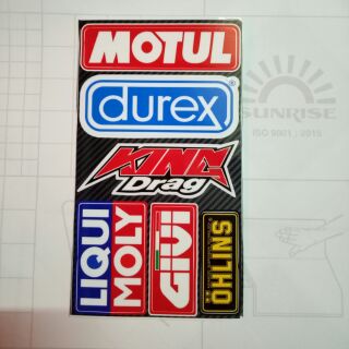 Tem logo--Motul--durex--KingDrag---liqui moly--GUi