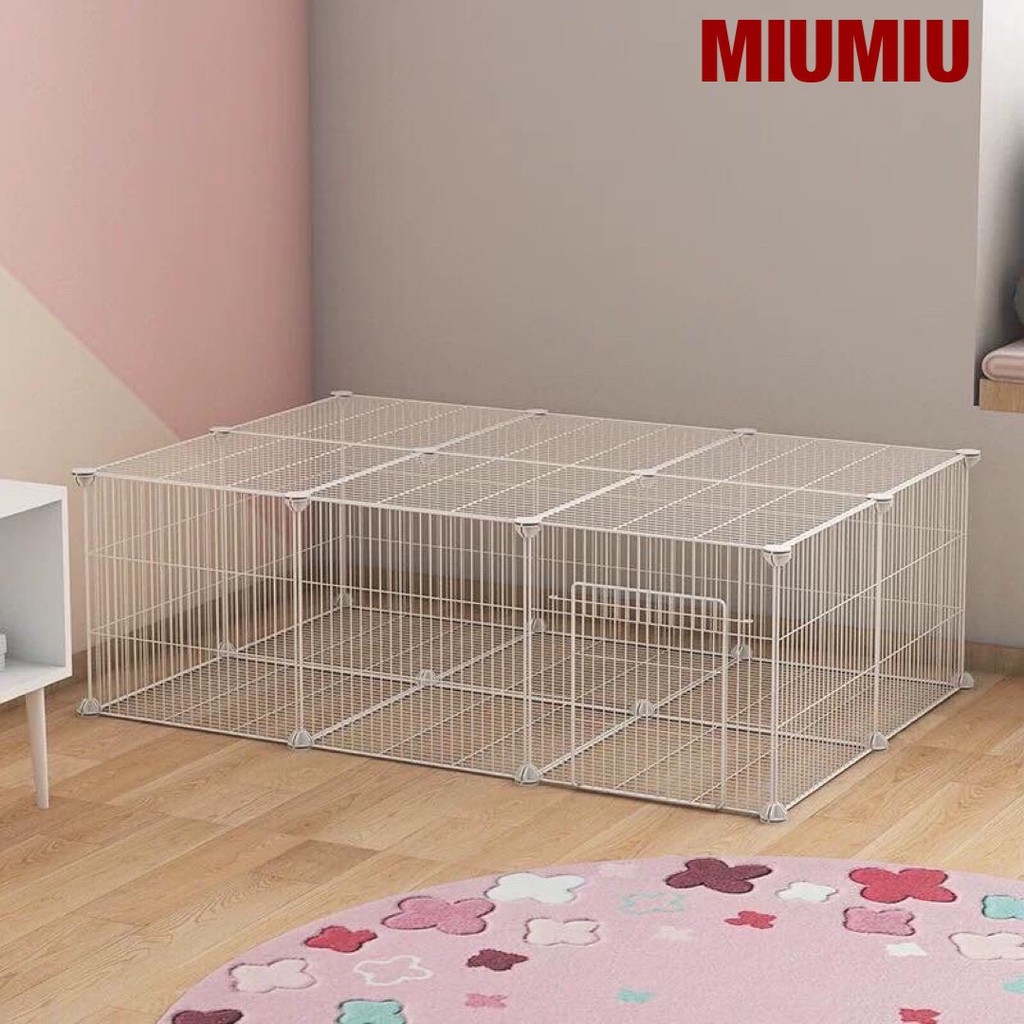 Tấm lưới sắt Sơn tĩnh điện,tấm nhựa ghép  làm quây chó mèo ,làm kệ có đủ màu