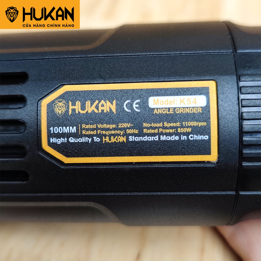 Máy mài góc HUKAN K59 công suất 850W - Máy cắt cầm tay lõi đồng 100%
