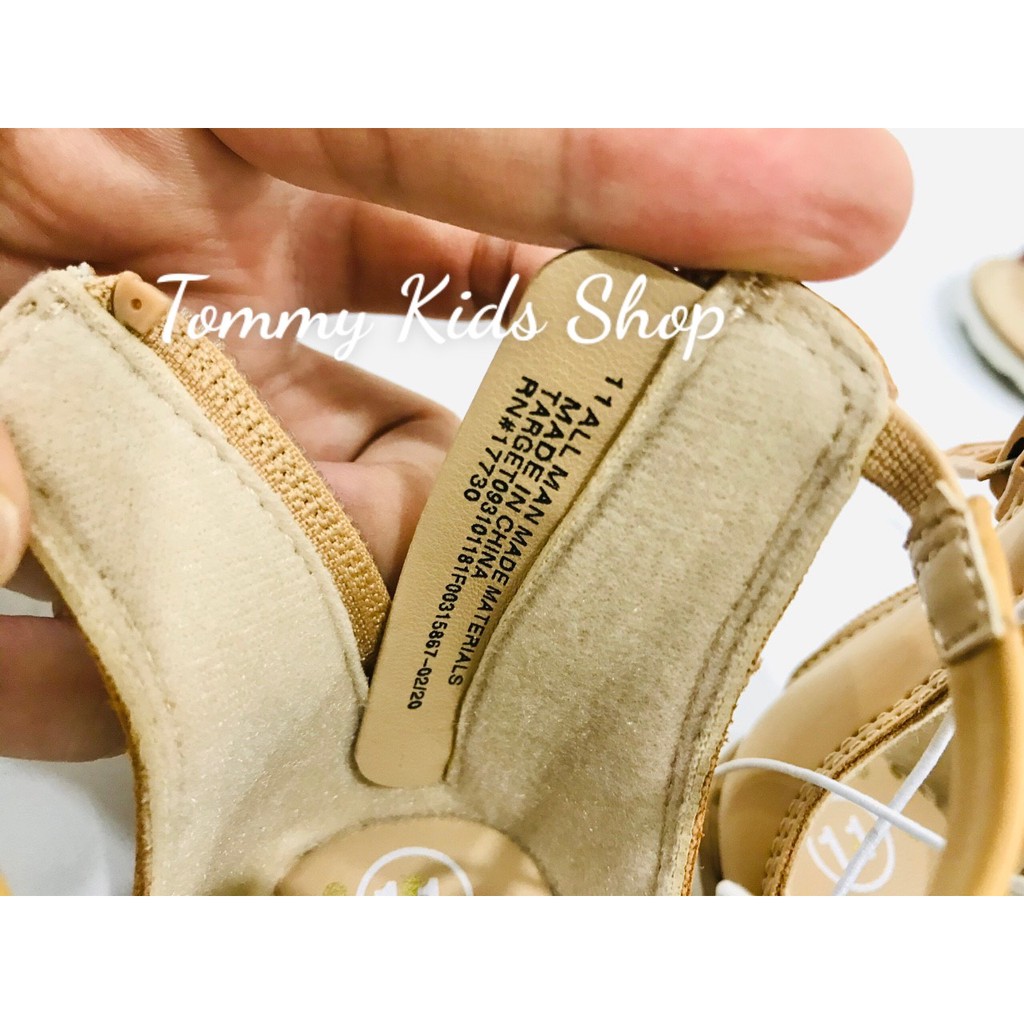 Sandal Cat & Jack cầu vồng cho bé gái