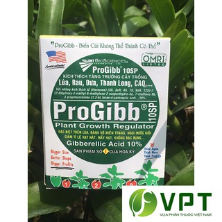 Bán GA3 - Progibb Kích thích tăng trưởng, gây rụng lá thân thòng hàng nhập, phân phối trong nước bởi thietbinhavuon.