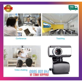 Webcam kẹp có mic HD cho PC và Laptop