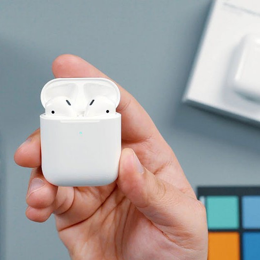 [AIRPODS 2] Tai Nghe Bluetooth AirPods 2 Cảm Biến Dừng Nhạc - Tự Động Kết Nối - Định Vị Đổi Tên siêu Chất janna.shop5 | BigBuy360 - bigbuy360.vn