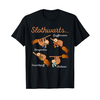 Harry Slothwarts-Sloth Men'S T-Shirt Gift For Birthday Halloween 100% Cotton Sports Christmas Gift