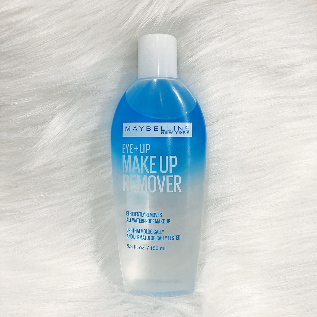 Nước Tẩy Trang Mắt và Môi Maybelline New York Eye & Lip Makeup Remover (40ml/150ml) - L'Oreal Paris