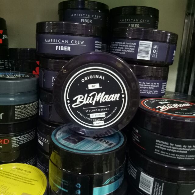 Sáp vuốt tóc BluMaan đen