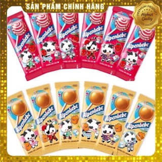 KẸO MÚT ALPENLIEBE HƯƠNG DÂU KEM - CARAMEN