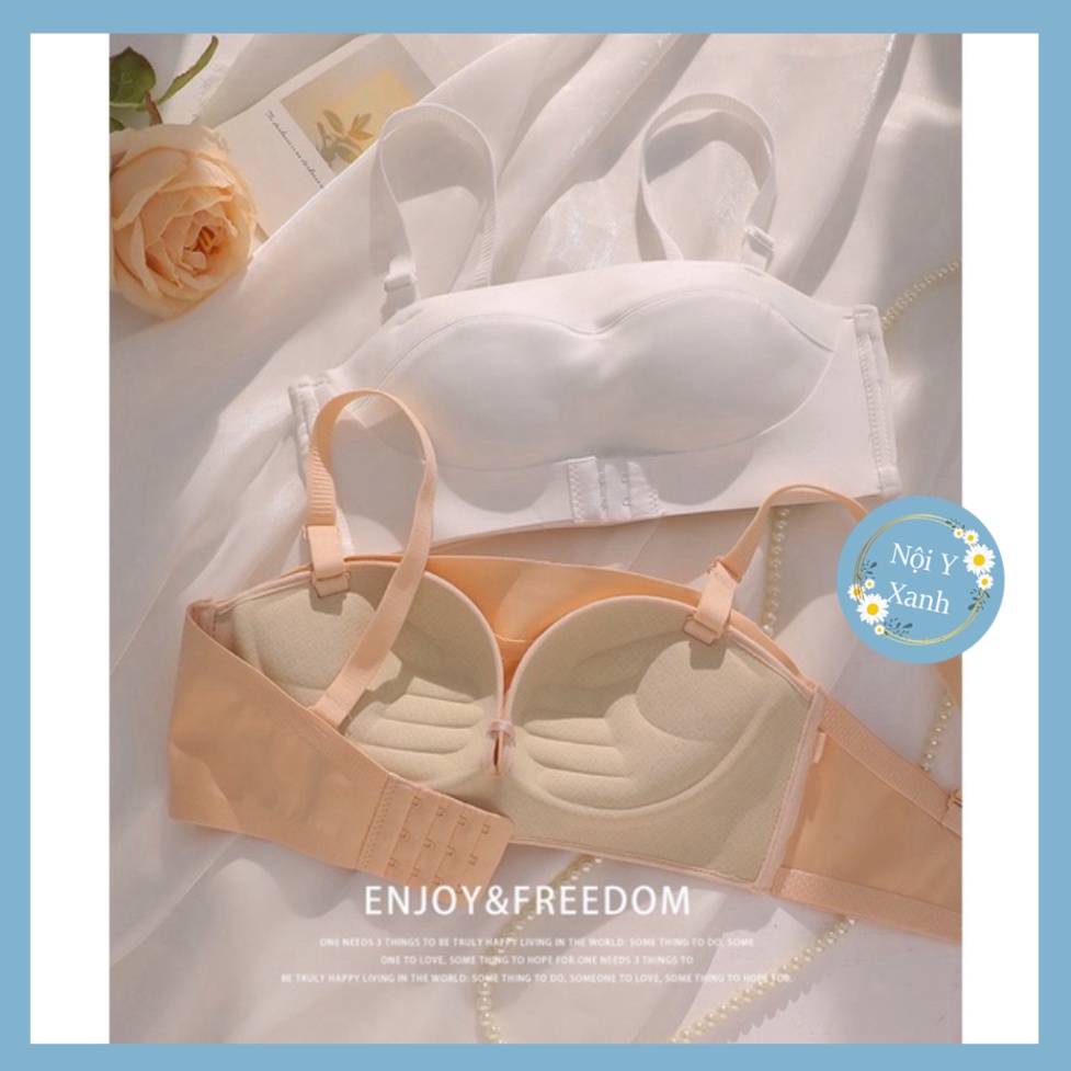 Áo Lót Đúc Su Chống Tụt Cài Trước Cao Cấp Siêu Hot Mới 5557 Nội Y Xanh chất thoáng mát cao cấp