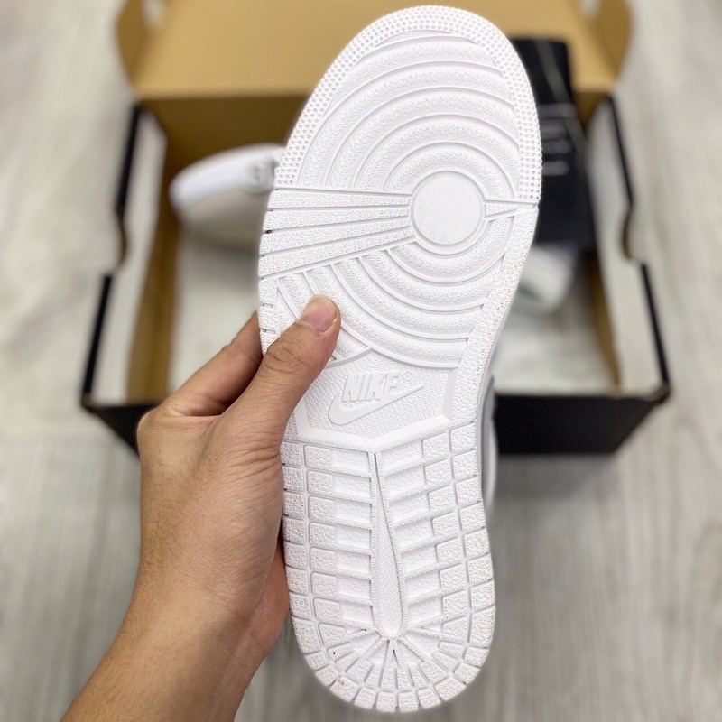 [TẶNG QUÀ] giày sneaker jd1 paris cổ thấp Da PU Đẹp XỊN