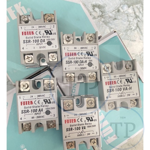 Relay bán dẫn SSR-100VA 100DA 100VAH 100DAH
