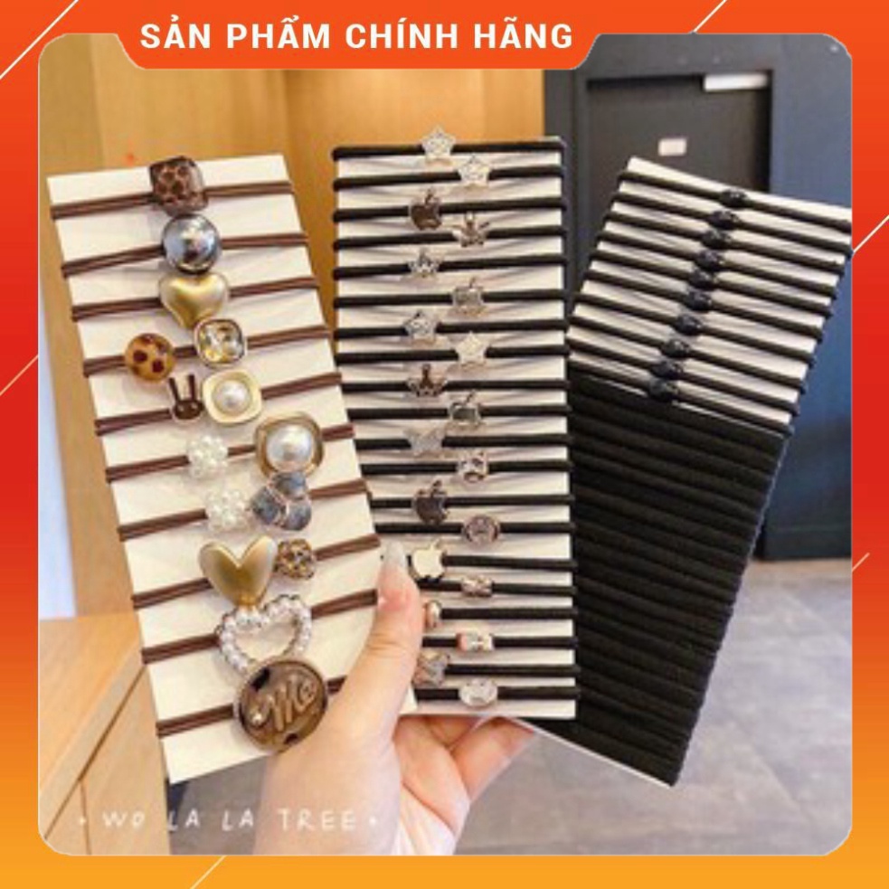 Sét 60 dây chun buộc tóc