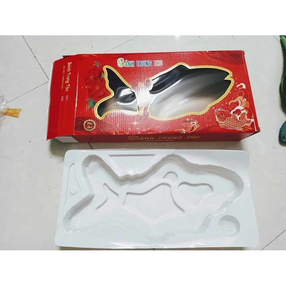 Hộp đựng bánh trung thu cá chép 1kg