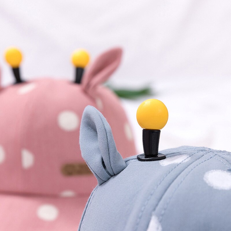 Mũ Lưỡi Trai Chống Nắng Họa Tiết Chấm Bi Thời Trang Xuân Hè Cho Bé Trai Và Gái