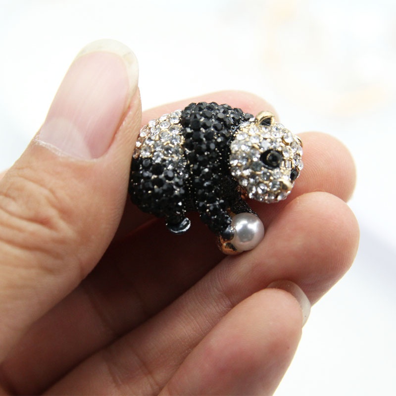 Huy Hiệu Cài Áo Hình Chú Rùa Đính Đá Thời Trang