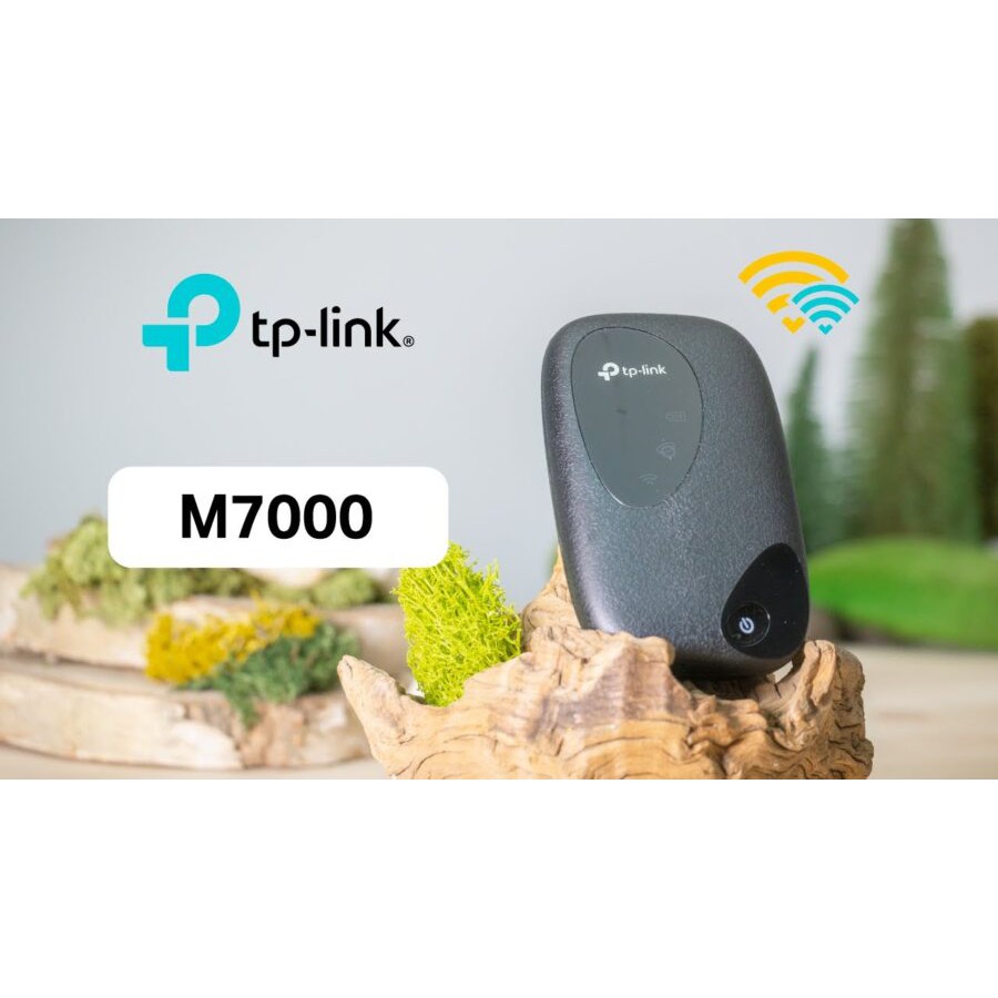 Bộ Phát Wifi Di Động 4G LTE Tp-link M7000 2.4Ghz Tốc Độ 150Mbps - Hàng Chính Hãng