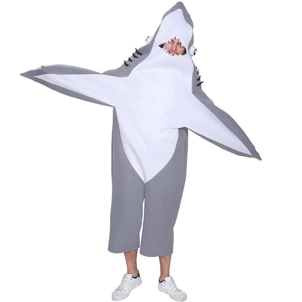 Trang Phục Hóa Trang Cá Mập Nhân Dịp Halloween Cho Người Lớn