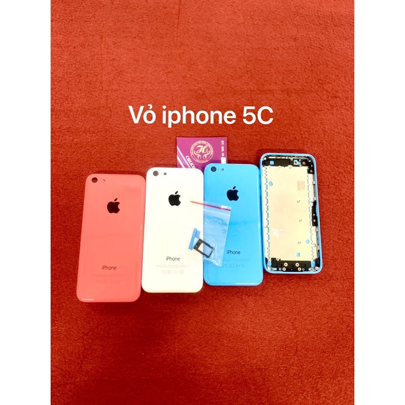 vỏ iphone 5C zin loại 1 (kèm nút linh tinh) như hình