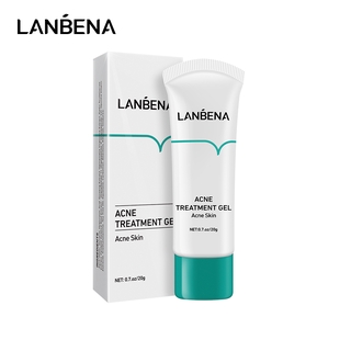 Gel hỗ trợ trị mụn LANBENA làm sạch sẹo mụn 20g
