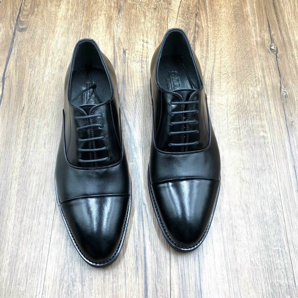 Giày tây nam oxford, giày da công sở nam cao cấp da bò thật - bảo hành 1 năm