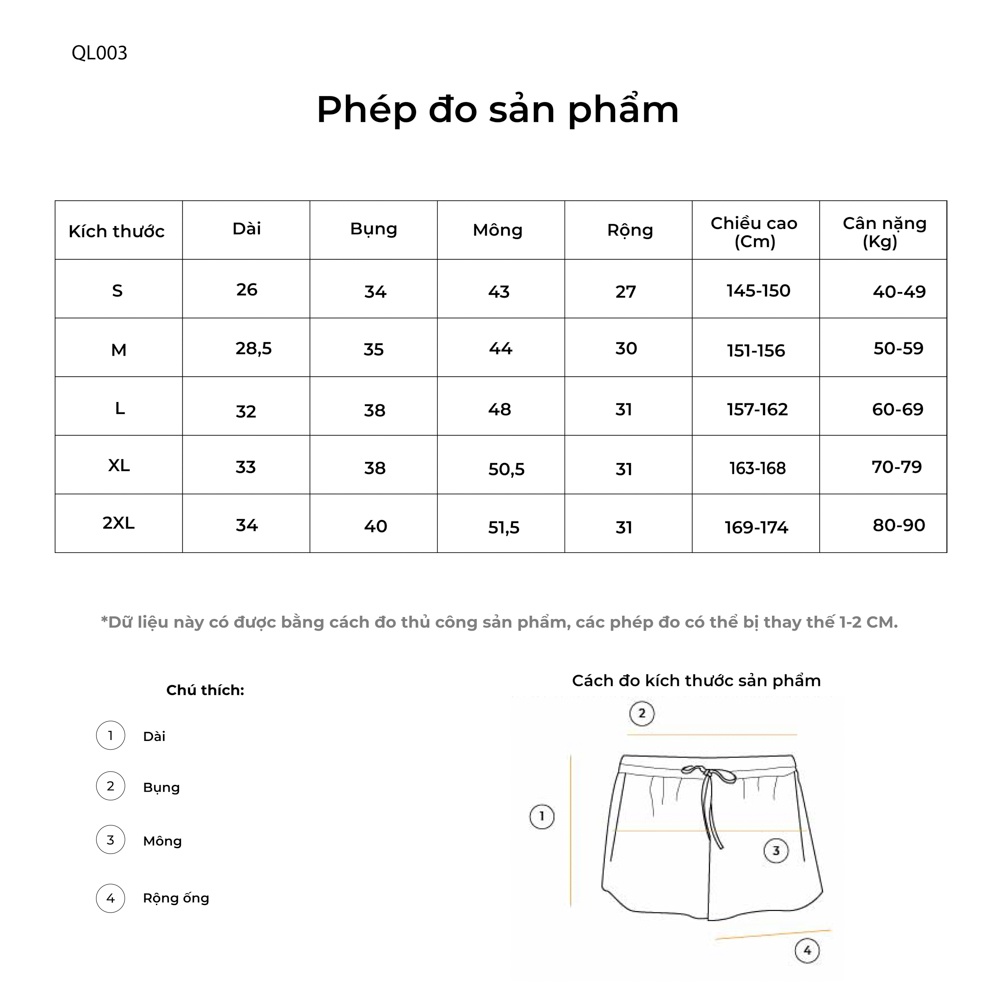 Quần Đùi Nữ Cotton, Quần Short Nữ Mặc Nhà Cotton Nỉ Chống Bai Xù Chống Nhăn Cao Cấp CLADA - QL003