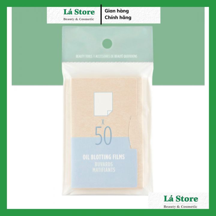 Giấy Thấm Dầu The Face Shop Daily Beauty Tools Oil Blotting Films (50 miếng)
