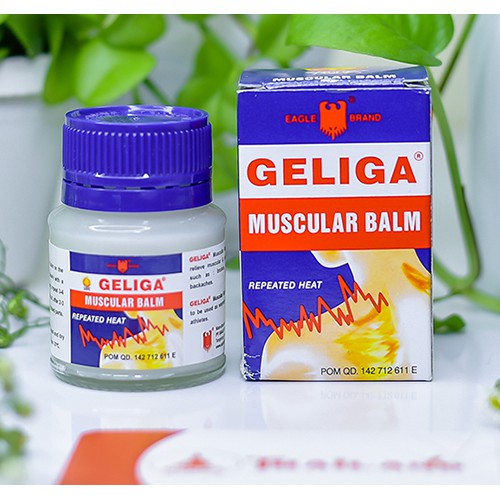 Dầu Cù Là Lửa GELIGA MUSCULAR BALM Indonesia 40G