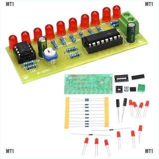 Bộ Mạch Đèn Led Ne555 + Cd4017 Pcb Tự Lắp Ráp 1
