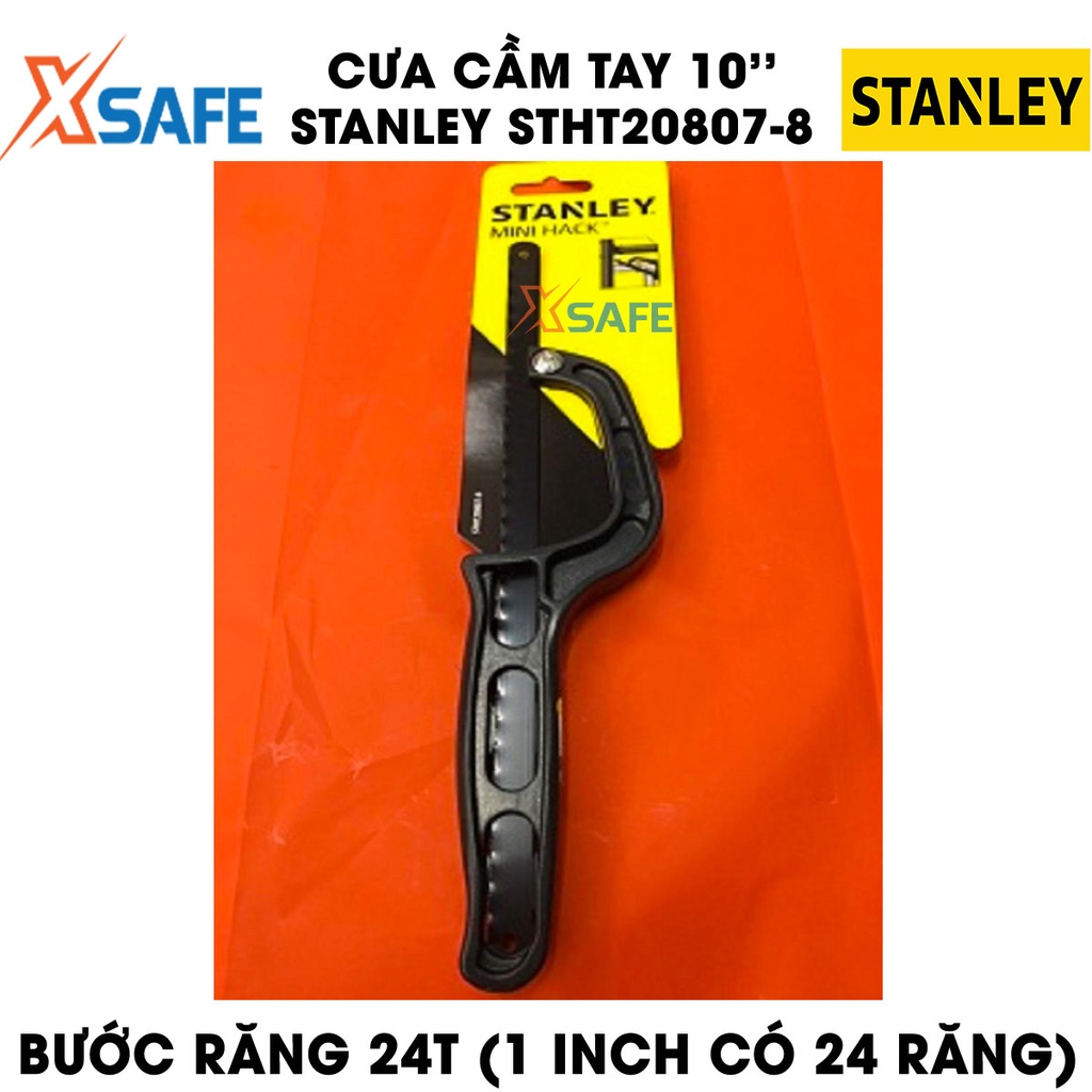Cưa cầm tay 10 inch STANLEY STHT20807-8 thép hợp kim cứng Cưa Stanley cưa sâu 35mm, bước răng 24T