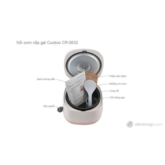 [Giảm Giá] Nồi cơm điện Cuckoo 1l CR-0632