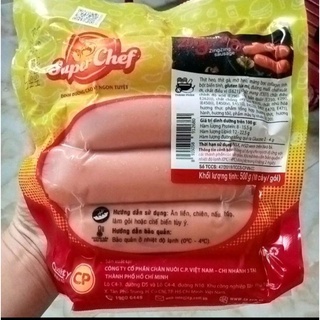 Xúc xích Zing Zing, 500g/10cây